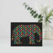 Elephant Briefkaart (Staand voorkant)