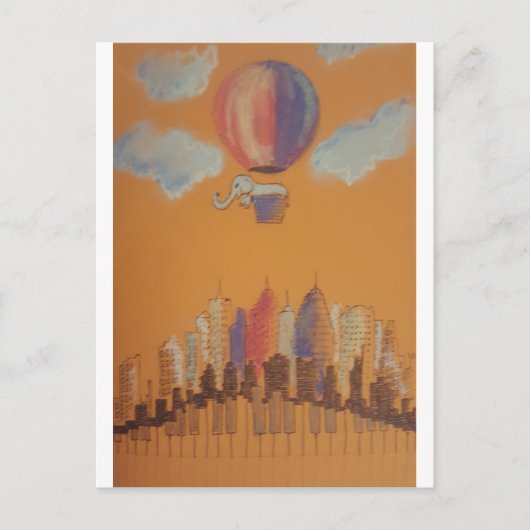 Elephant briefkaart (Voorkant)