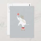 Elephant Briefkaart (Voorkant / Achterkant)