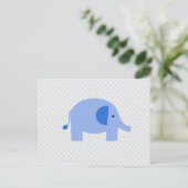 Elephant Briefkaart (Staand voorkant)