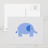 Elephant Briefkaart (Voorkant / Achterkant)