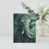 Elephant Briefkaart (Staand voorkant)