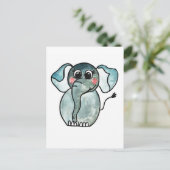 Elephant Briefkaart (Staand voorkant)