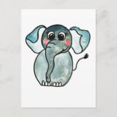 Elephant Briefkaart (Voorkant)