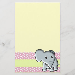 Elephant Briefpapier
