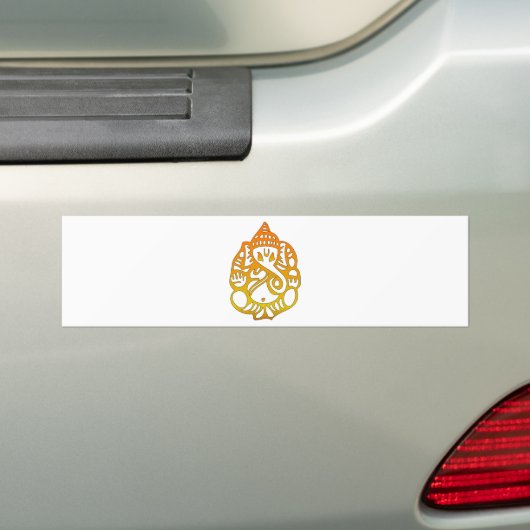 Elephant Bumpersticker (Op auto)