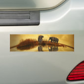 Elephant Bumpersticker (Op auto)