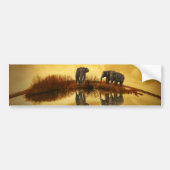Elephant Bumpersticker (Voorkant)