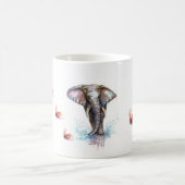 Elephant Butterflies Fantasy Koffiemok (Center)