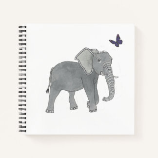 Elephant & Butterflies Notitieboek