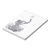 Elephant Butterfly Notitieblok (Linkerzijde)