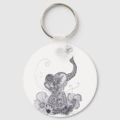 Elephant Butterfly Sleutelhanger (Voorkant)