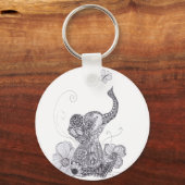 Elephant Butterfly Sleutelhanger (Voorkant)