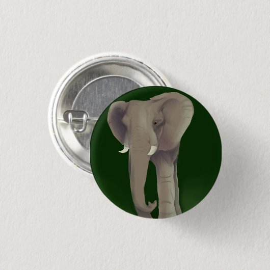 Elephant Button (Voorkant /achterkant)