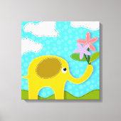 Elephant Canvas Afdruk (Voorkant)