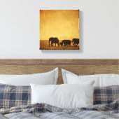 Elephant Canvas Afdruk (Insitu (Slaapkamer))