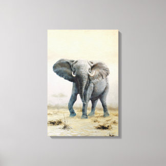 Elephant Canvas Afdruk