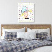Elephant Canvas Afdruk (Insitu (Slaapkamer))