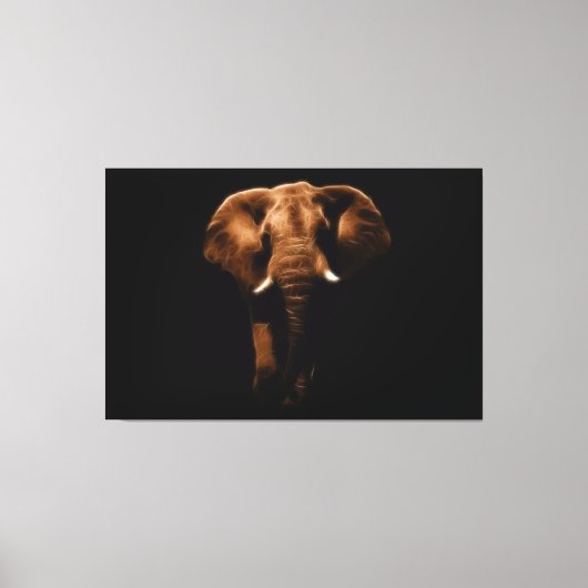 Elephant Canvas Afdruk (Voorkant)