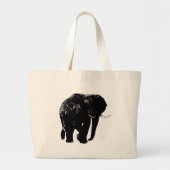 Elephant Canvas tas (Voorkant)