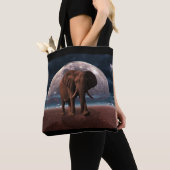 Elephant Canvas tas (Dichtbij)
