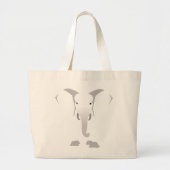 Elephant canvas tas (Voorkant)