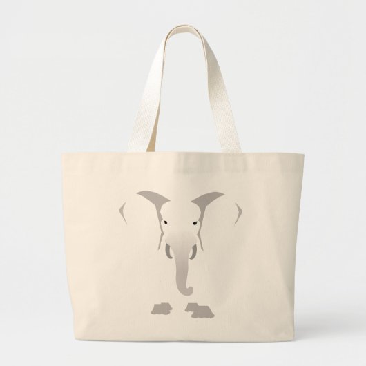Elephant canvas tas (Voorkant)