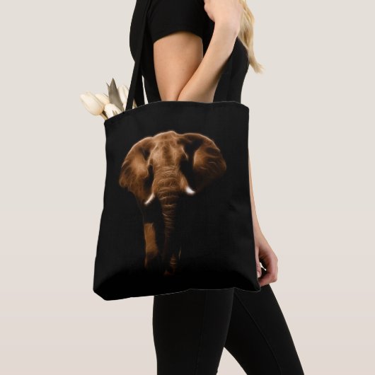 Elephant Canvas tas (Dichtbij)