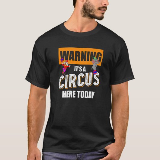 Elephant Carnival Costume Circus Artist Cir T-shirt (Voorkant)