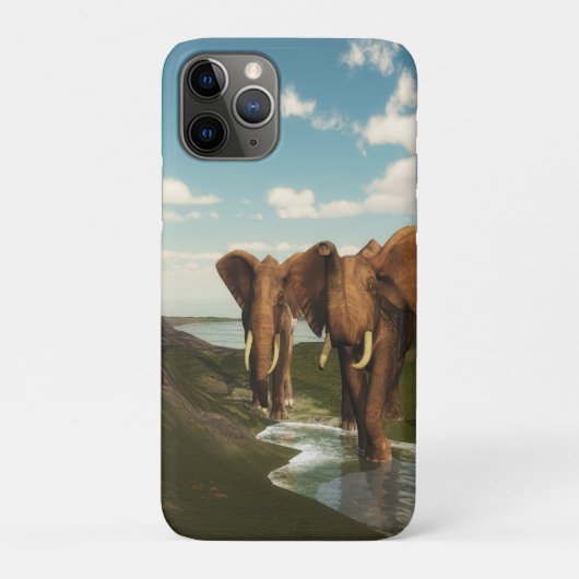 Elephant Case-Mate iPhone Case (Achterkant)