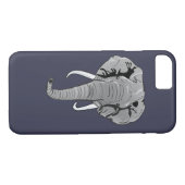 Elephant Case-Mate iPhone Case (Achterkant (Horizontaal))