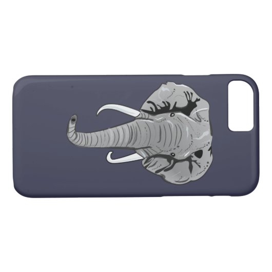 Elephant Case-Mate iPhone Case (Achterkant (Horizontaal))