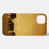 Elephant Case-Mate iPhone Case (Achterkant (horizontaal))
