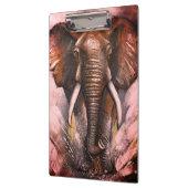 Elephant Charging Klembord (Links)