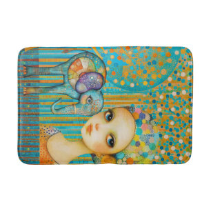 Elephant Charm Badmat