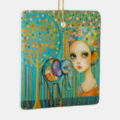 Elephant Charm Keramisch Ornament (Rechts)