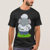 Elephant Chef Cook Pan T-shirt (Voorkant)