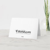 Elephant Chess Wenskaart Kaart (Achterkant)