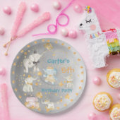 Elephant Circus Birthday Party Paper Bord (Feest)