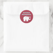 Elephant Circus Sticker (Tas)