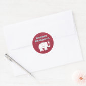 Elephant Circus Sticker (Envelop)