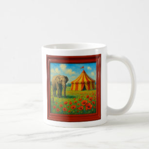 Elephant & Circus Tent Koffiemok
