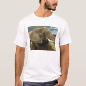Elephant Closeup T-shirt (Voorkant)