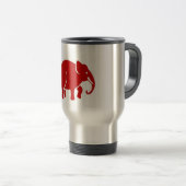Elephant Coffee-Mok Reisbeker (Voorkant rechts)