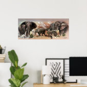 Elephant Collectie Poster (Thuiskantoor)