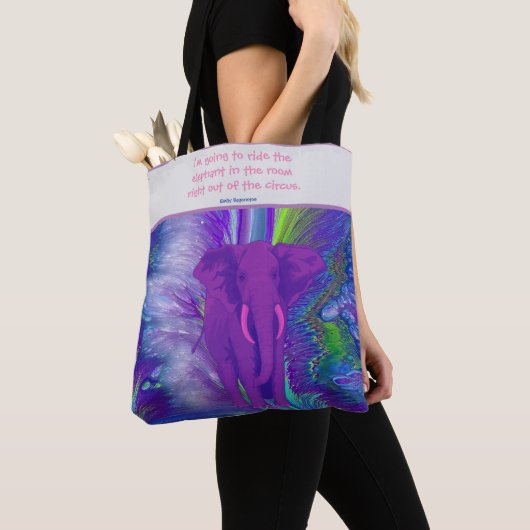 Elephant Color Spill Tas (Dichtbij)