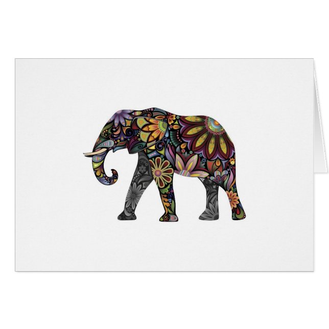 Elephant Colorful (Voorkant Horizontaal)