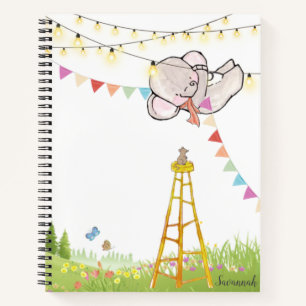 Elephant Colorful Notitieboek