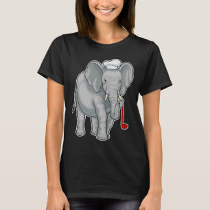 Elephant Cook Chef pet T-shirt