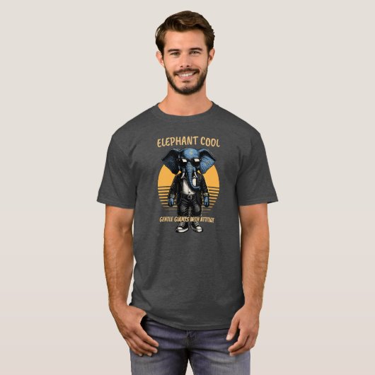 Elephant Cool Africa T-shirt (Voorkant volledig)